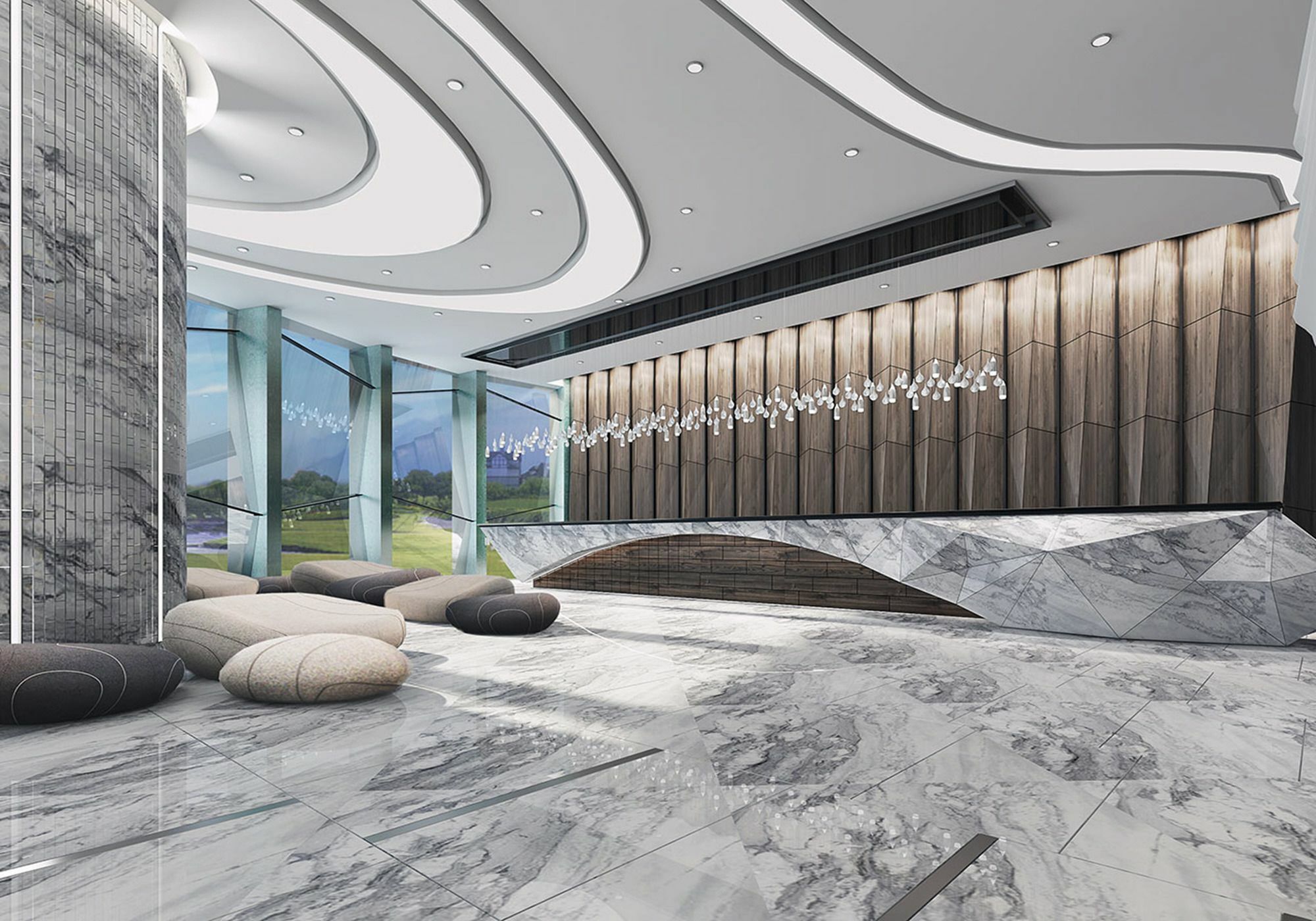 Fraser Place Puteri Harbour Nusajaya  Exterior photo Interior of the hotel